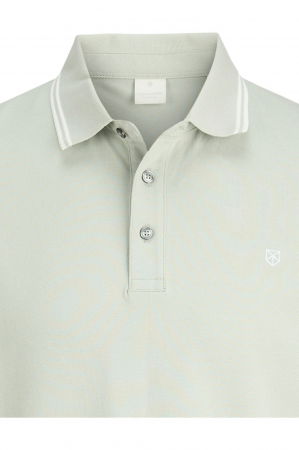 Tricou JACK &JONES Alex Polo SS25 - 12286338-Aqua Gray [1]