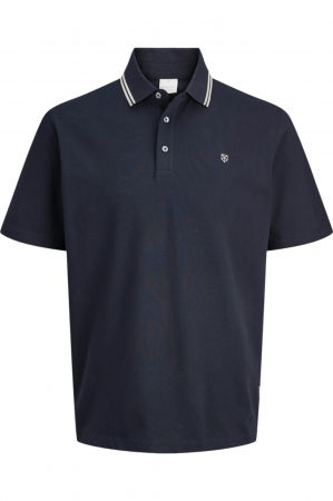 REDUCERI - Tricou JACK &JONES Alex Polo SS25 - 12286338-Night Sky