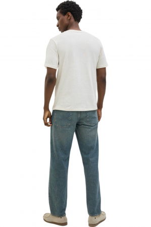 Tricou JACK &JONES Almeria Bold Branding - 12276962-Antique White [1]