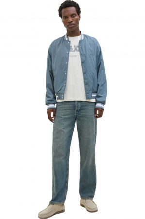 Tricou JACK &JONES Almeria Bold Branding - 12276962-Antique White [3]