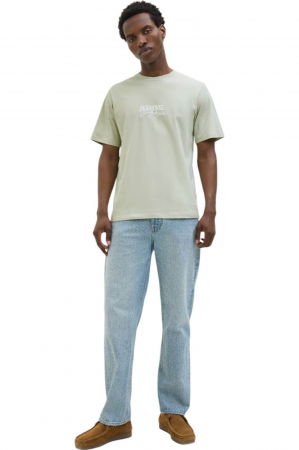 Tricou JACK &JONES Almeria Branding - 12276784-Celadon Tint [3]