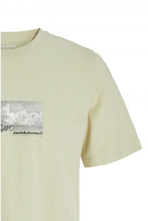 Tricou JACK &JONES Alpha Print - 12268180-Tidal [2]