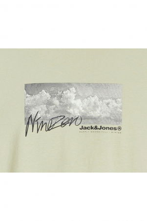 Tricou JACK &JONES Alpha Print - 12268180-Tidal [3]