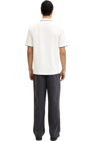 Tricou JACK &JONES Alves Polo - 12274681-Cloud Dancer [1]