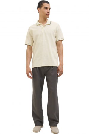 Tricou JACK &JONES Austin Polo SS - 12268130-Antique White [4]