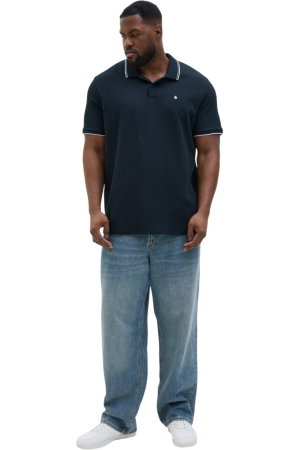 Tricou JACK &JONES Austin Polo SS PLS - 12274980-Sky Captain [4]