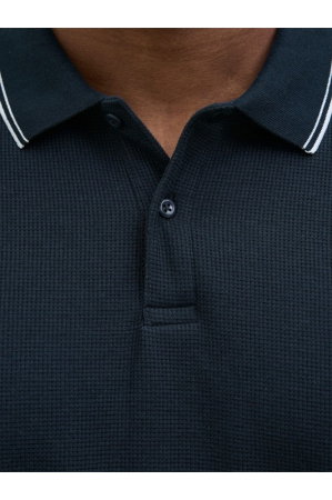 Tricou JACK &JONES Austin Polo SS PLS - 12274980-Sky Captain [2]