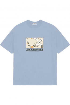 BĂRBAŢI - Tricou JACK &JONES Avira AOP Crew - 12281811-Skyway