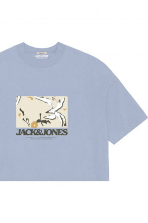 Tricou JACK &JONES Avira AOP Crew - 12281811-Skyway [2]