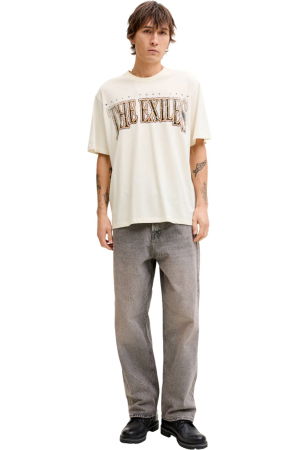 Tricou JACK &JONES Band - 12293434-Antique White [2]