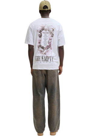 Tricou JACK &JONES Band - 12293434-Bright White [1]