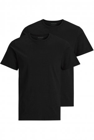 Tricou JACK &JONES Basic 2-Pack - 12133913-Black [0]