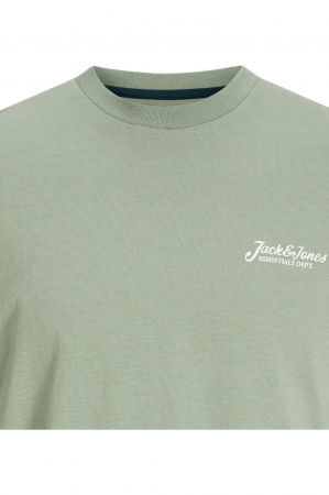 Tricou JACK &JONES Beau Frontprint - 12275012-Iceberg Green [1]