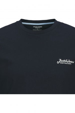 Tricou JACK &JONES Beau Frontprint - 12275012-Sky Captain [1]