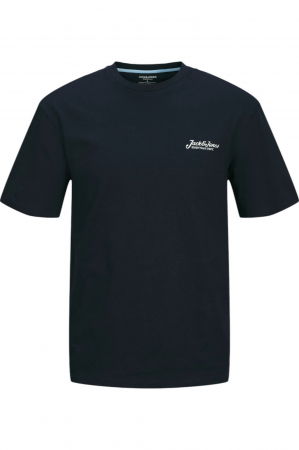 ÎMBRĂCĂMINTE - Tricou JACK &JONES Beau Frontprint - 12275012-Sky Captain