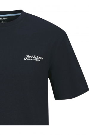 Tricou JACK &JONES Beau Frontprint - 12275012-Sky Captain [2]