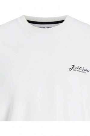 Tricou JACK &JONES Beau Frontprint - 12275012-White [1]