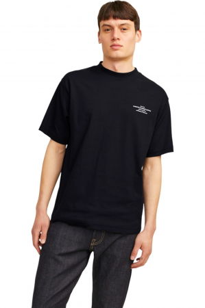 BĂRBAŢI - Tricou JACK &JONES Blachad Branding SN - 12259357-Black