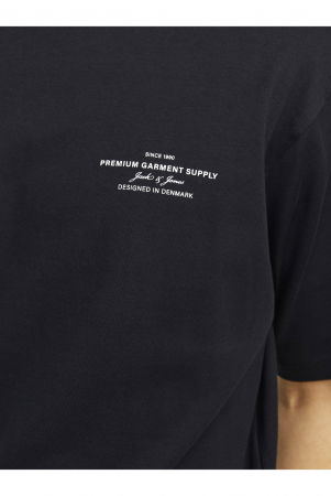 Tricou JACK &JONES Blachad Branding SN - 12259357-Black [2]