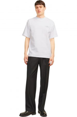 Tricou JACK &JONES Blachad Branding SN - 12259357-Bright White [5]