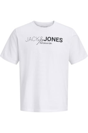 BĂRBAŢI - Tricou JACK &JONES Blaneo SS FST - 12298018-White