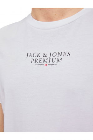 Tricou JACK &JONES Bluarchie Crew - 12217167-White [2]