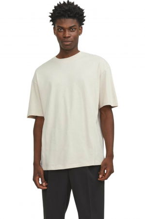 Tricou JACK &JONES Bradley - 12249319-Moonbeam [5]