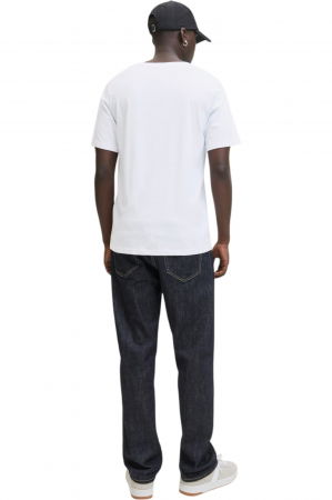 Tricou JACK &JONES Brandy LN - 12279100-White [1]