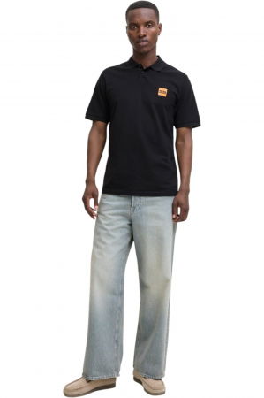 Tricou JACK &JONES Brandy Polo SS - 12287226-Black [5]