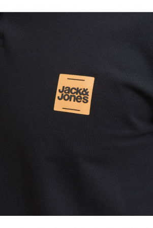 Tricou JACK &JONES Brandy Polo SS - 12287226-Black [3]