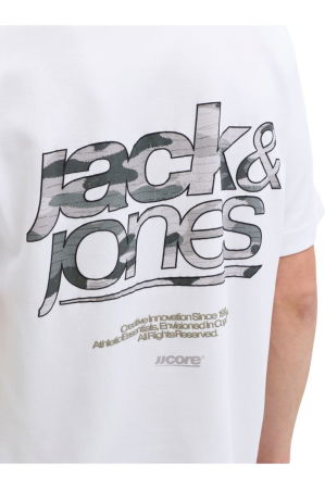 Tricou JACK &JONES Breeze Back Print - 12291019-Bright White [2]