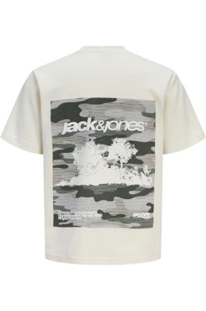 Tricou JACK &JONES Breeze Back Print - 12291019-Sweet Corn [1]