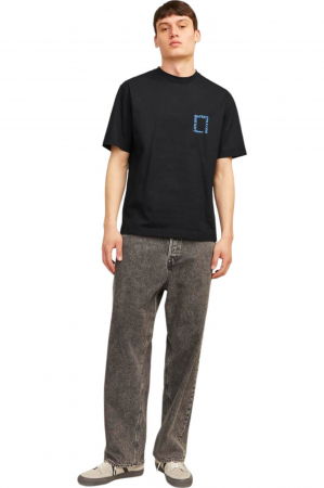 Tricou JACK &JONES Brooklyn Graphic Back - 12262503-Black [6]