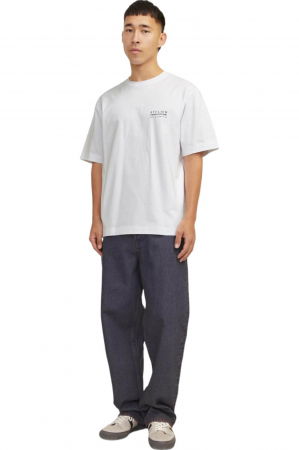 Tricou JACK &JONES Brooklyn Graphic Back - 12262503-Bright White [6]
