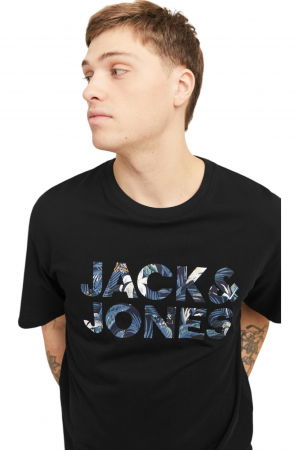 Tricou JACK &JONES Bryan Corp Logo - 12268127-Black [2]
