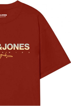 Tricou JACK &JONES Canggu - 12281809-Arabian Spice [2]