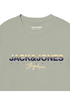 Tricou JACK &JONES Canggu - 12281809-Celadon Tint [1]