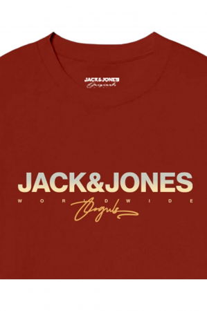Tricou JACK &JONES Canguu FST JNR - 12281852-Arabian Spice [1]