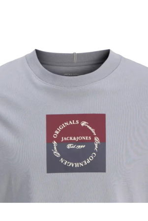 Tricou JACK &JONES Catskills Square Branding - 12290856-Tradewinds [1]