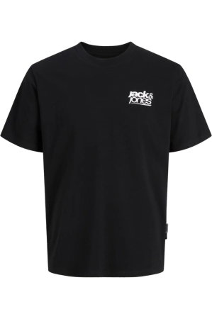 ÎMBRĂCĂMINTE - Tricou JACK &JONES Club Back Photo - 12295024-Black