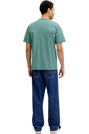 Tricou JACK &JONES College Logo Crew Neck - 12288105-Mineral Blue [1]