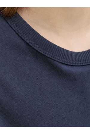 Tricou JACK &JONES College Logo Crew Neck JNR - 12289949-Navy Blazer [1]