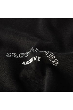 Tricou JACK &JONES College Logo PLS - 12295976-Black [2]