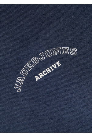 Tricou JACK &JONES College Logo PLS - 12295976-Navy Blazer [2]