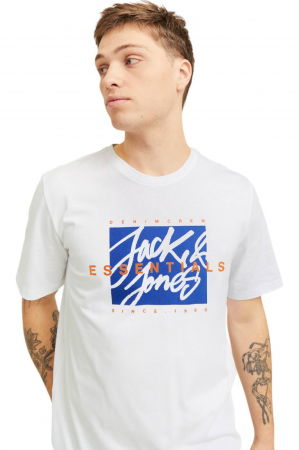 Tricou JACK &JONES Colton - 12268439-White [2]