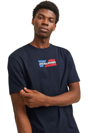 Tricou JACK &JONES Corp Graphic - 12268415-Sky Captain [2]