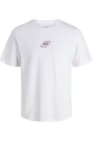 COPII - Tricou JACK &JONES Corp Graphic O-Neck JNR - 12297506-White