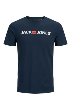 BĂRBAŢI - Tricou JACK &JONES Corp Logo - 12137126-Navy Blazer SLIM FIT
