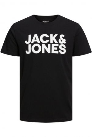 TRICOURI - Tricou JACK &JONES Corp Logo - 12151955-Black WL