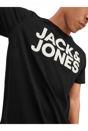 Tricou JACK &JONES Corp Logo - 12151955-Black WL [2]
